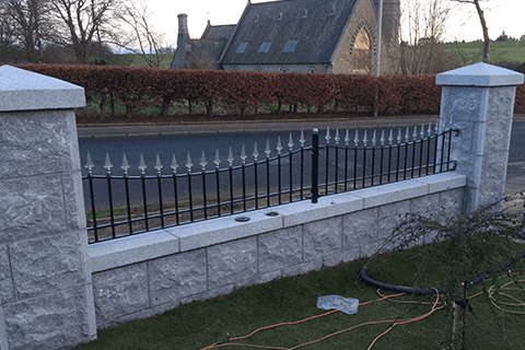 metal railings