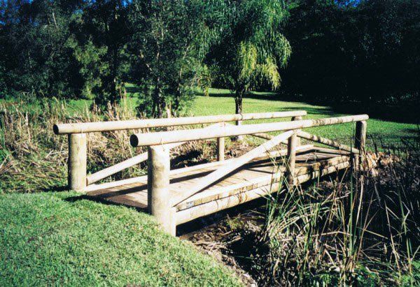 bridge with railing