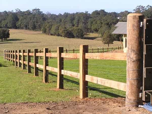 wood fence