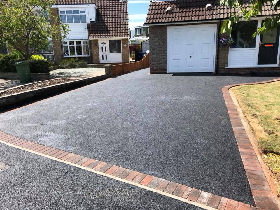 tarmacadam laying 