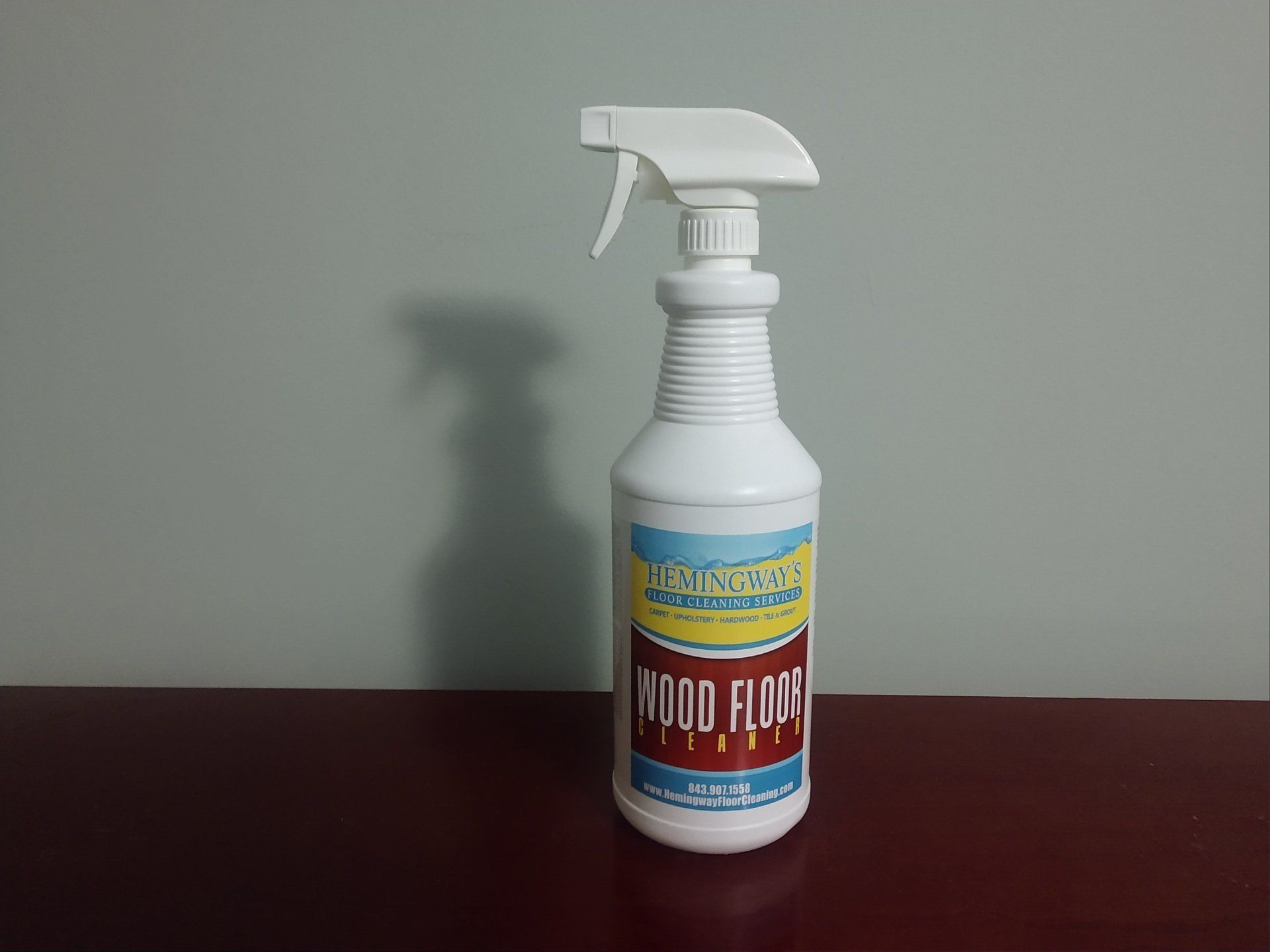 White spray bottle of 