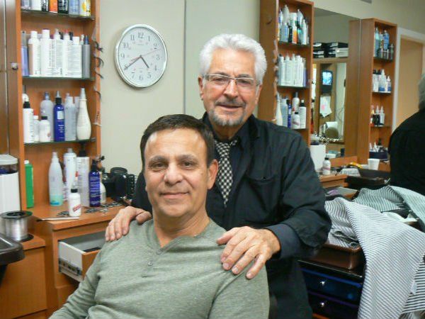 Mr. Carmine showing off finished services