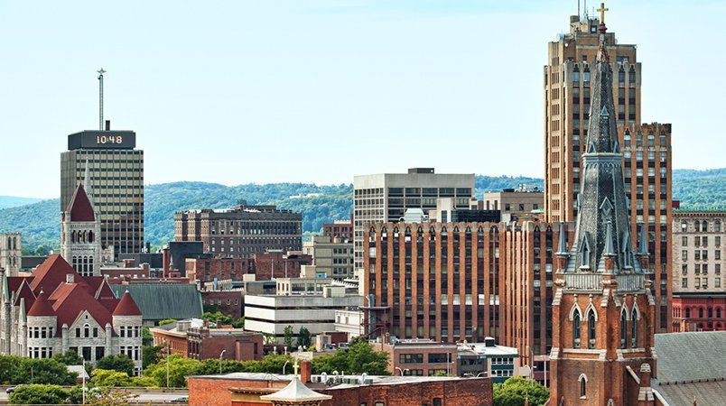 Photo of Syracuse Skyline in New York