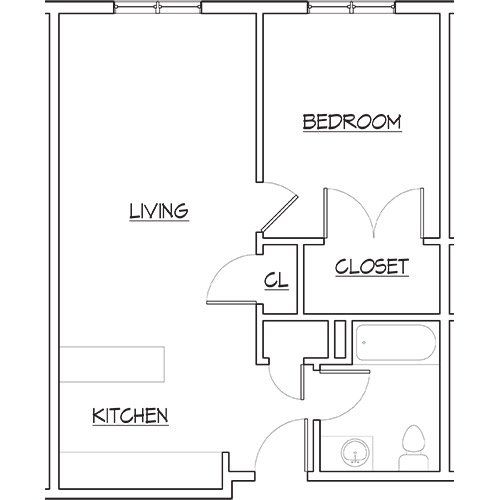 Remington Gardens 1 Bed