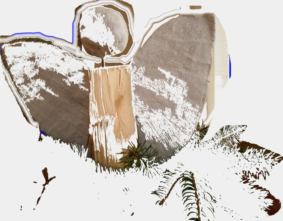 handgeführte Kunst - Engel aus Holz - Künstlerin: Sofia Holzengel, Rettengel, Weihnachtsengel, handgeführte Kunst