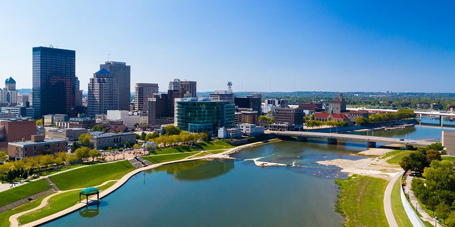 Dayton skyline