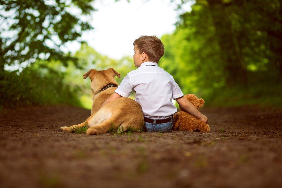 Bambino e cane