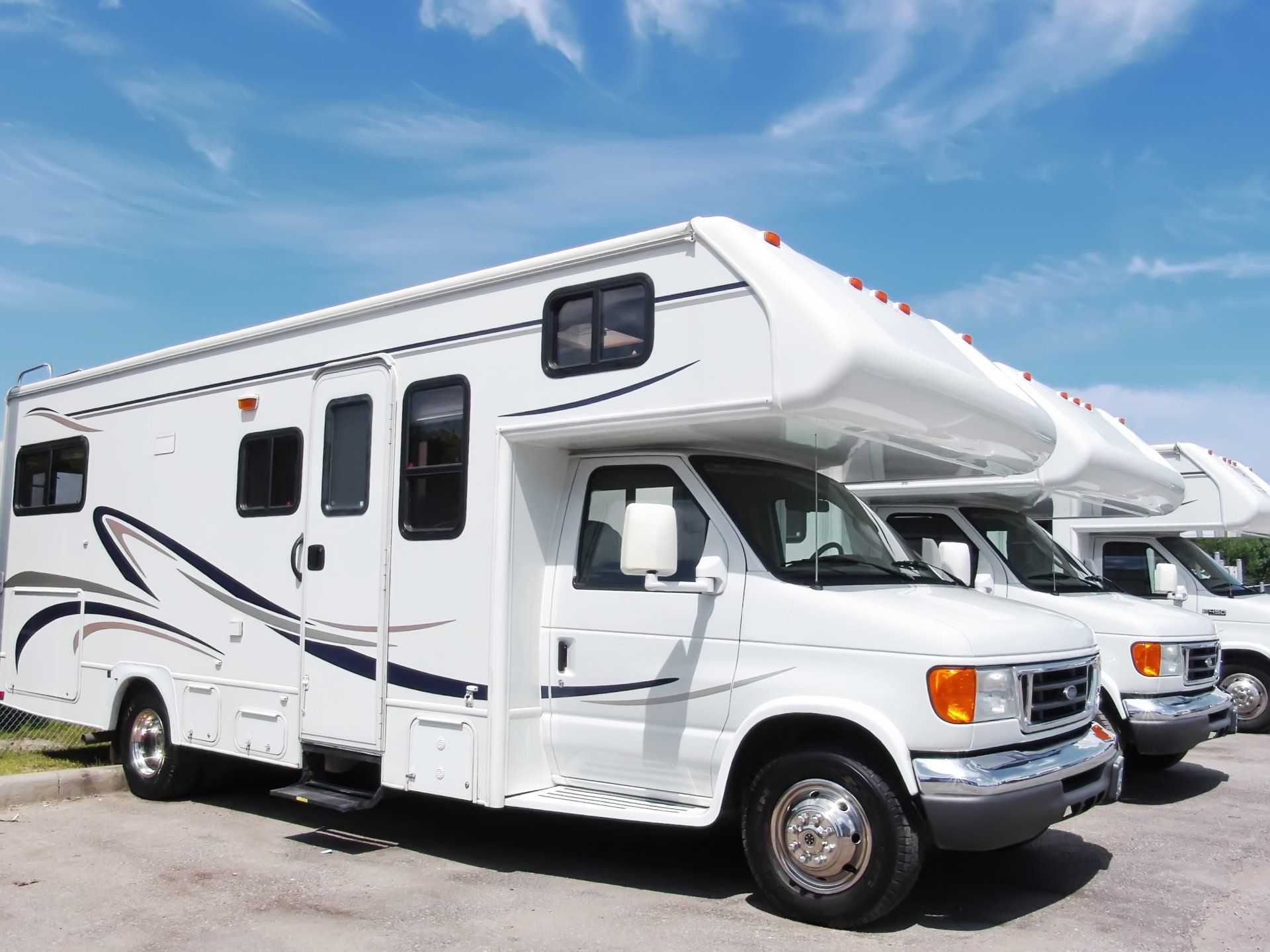 RV in the Parking Lot – De Forest, WI – Custom RV Services