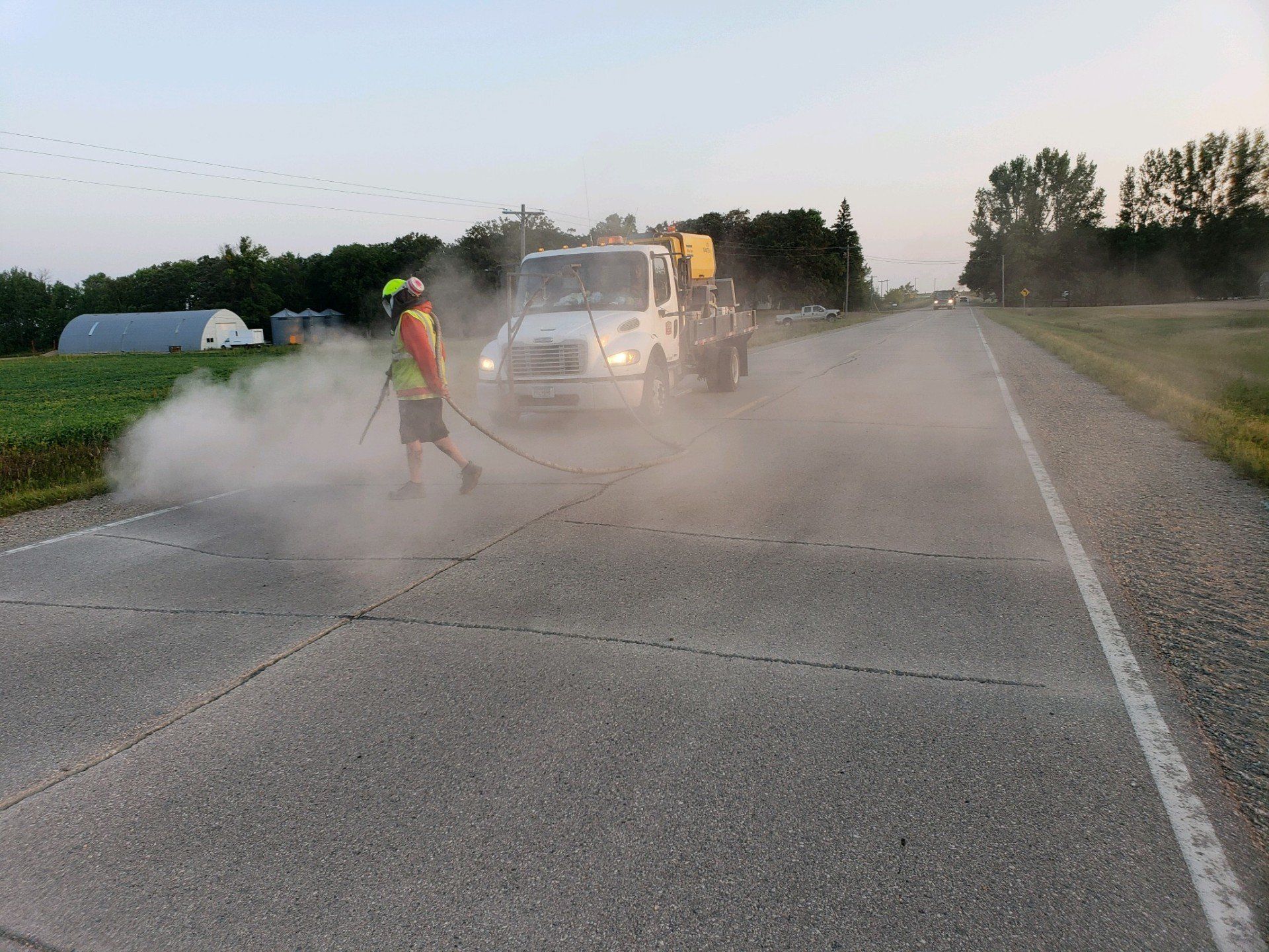 Asphalt Crack Repair﻿ — Workers Repairing On Damaged Roads in Saint Joseph, MN