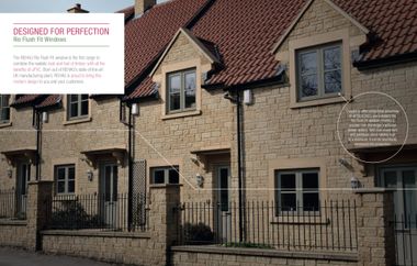 RIO flush REHAU upvc windows