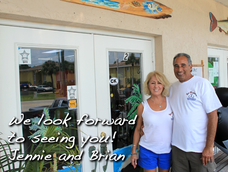 Owners of Nokomis Beach Bait & Tackle and the Casey Key Beach Shop nokomis-beach-bait-tackle-beach-shop-owners