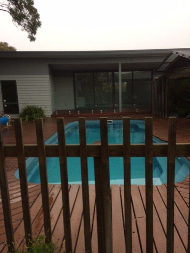 Backyard pool