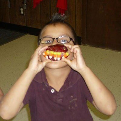 Red and yellow mouth design - Gallery in Colorado Sprinigs, CO