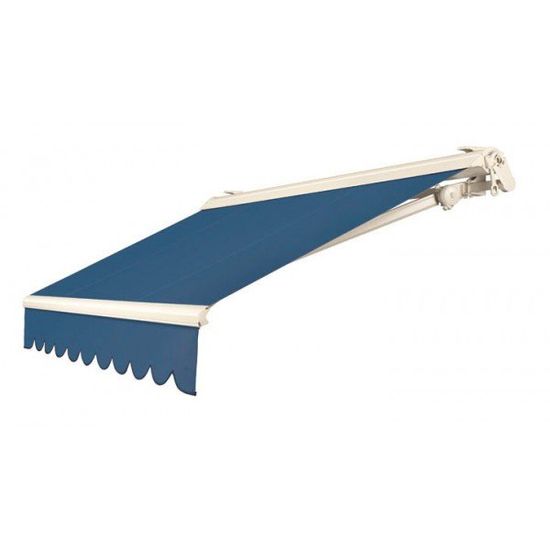 Tenda a bracci estensibili blu