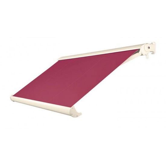 Tenda a bracci estensibili rossa