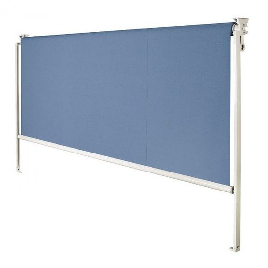 Tenda a caduta azzurra