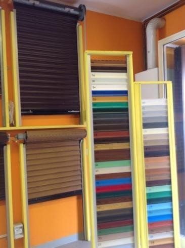 tapparelle in esposizione