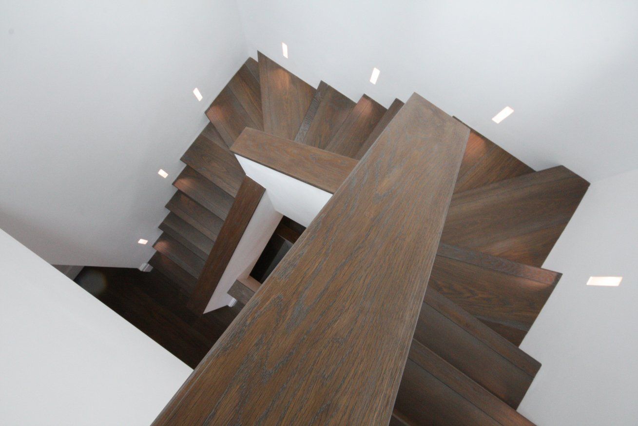Evolution Stairs - Woodclad - Wade project