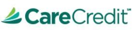 CareCredit logo with green leaves and dark green text.