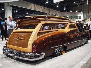 1950 Buick Woody rear view - chrome electroplating in Ogden, Utah 1950 Buick Woody rear view - chrome electroplating in Ogden, Utah