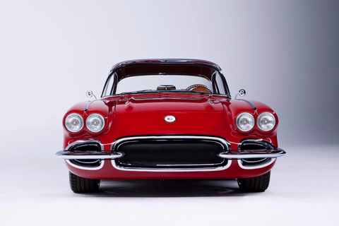 Light blue car - pot metal restoration in Ogden, Utah