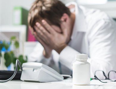 Malpractice Insurance — Worried Doctor in Morris Plains, NJ Malpractice Insurance — Worried Doctor in Morris Plains, NJ