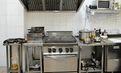 commercial kitchen