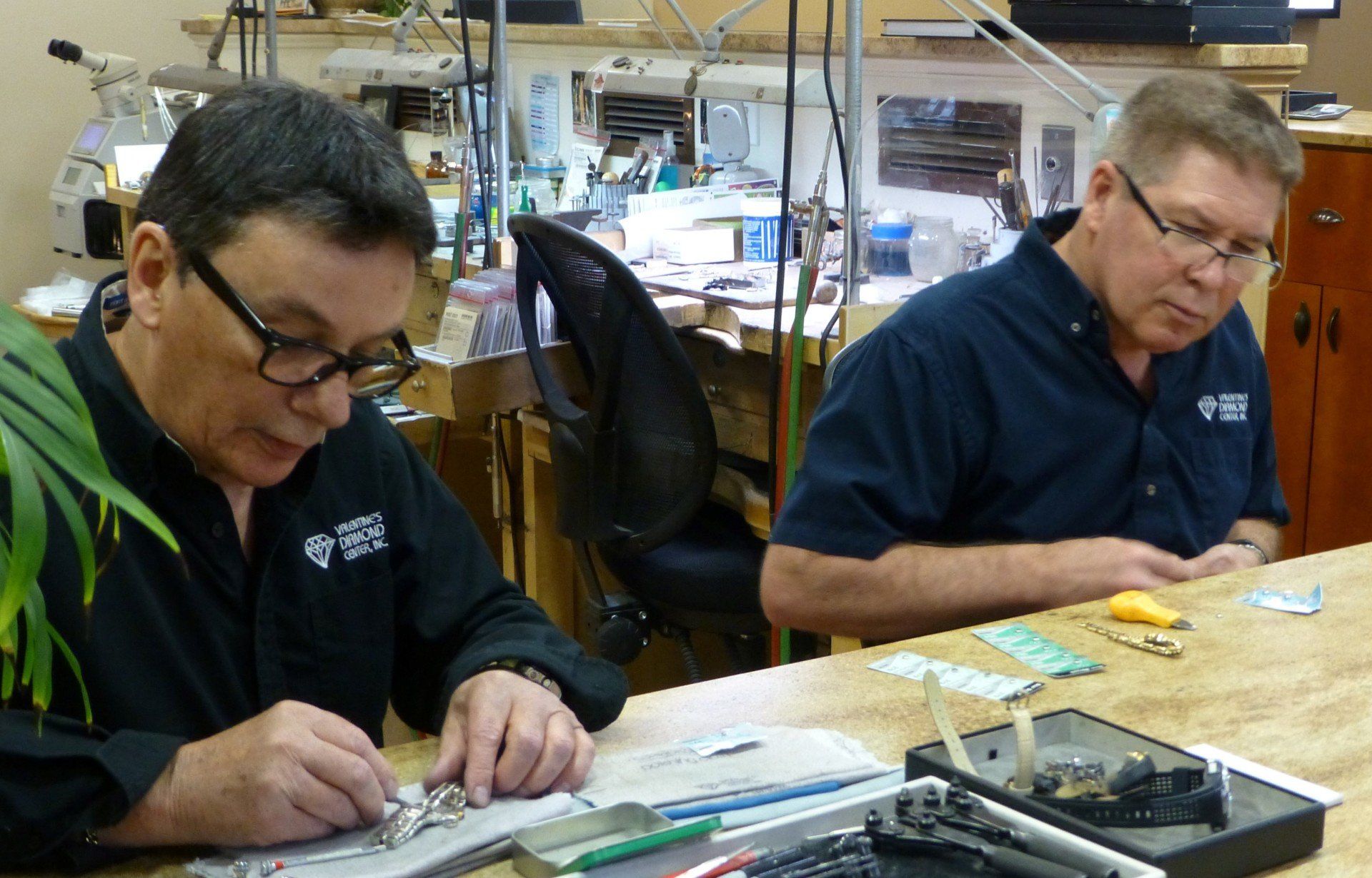 Photograph, Jewelry repair