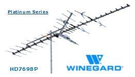 A picture of a winegard platinum series antenna
