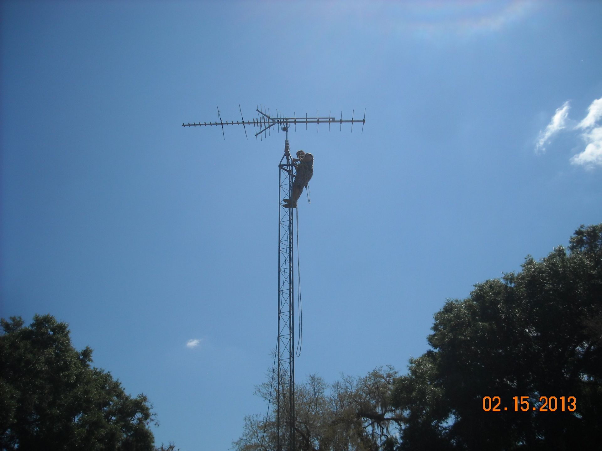 A picture of a tower taken on february 15 2013