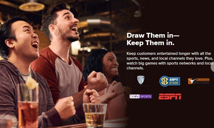 A group of people are sitting at a table drinking beer and watching a game.