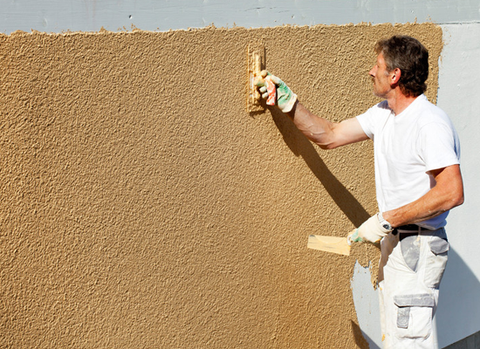 house building, plasterer