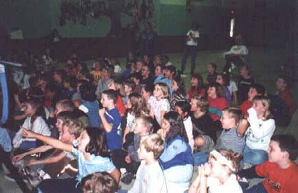 crowd of kids