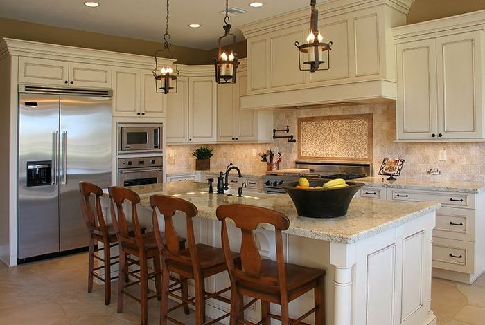 Custom White Cabinets — Orange Park, FL — BLP Renovations & Kingsley Kitchens