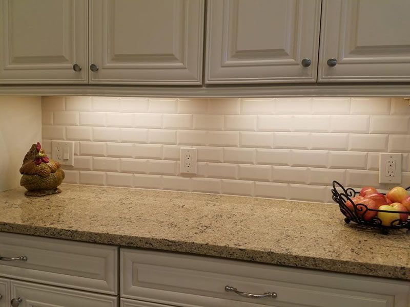 New Marble Countertop — Orange Park, FL — BLP Renovations & Kingsley Kitchens