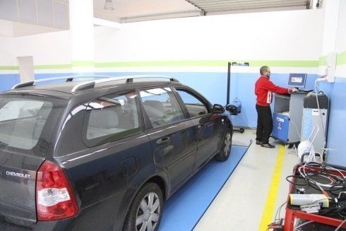 Auto in officina