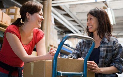Human Resource — Two Women Talking in Cullman, AL