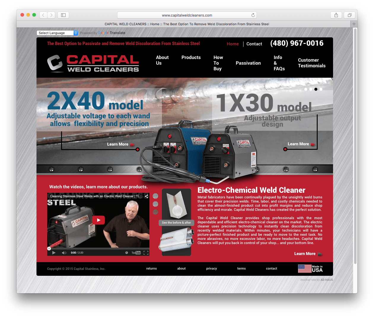 AD HAUS web design