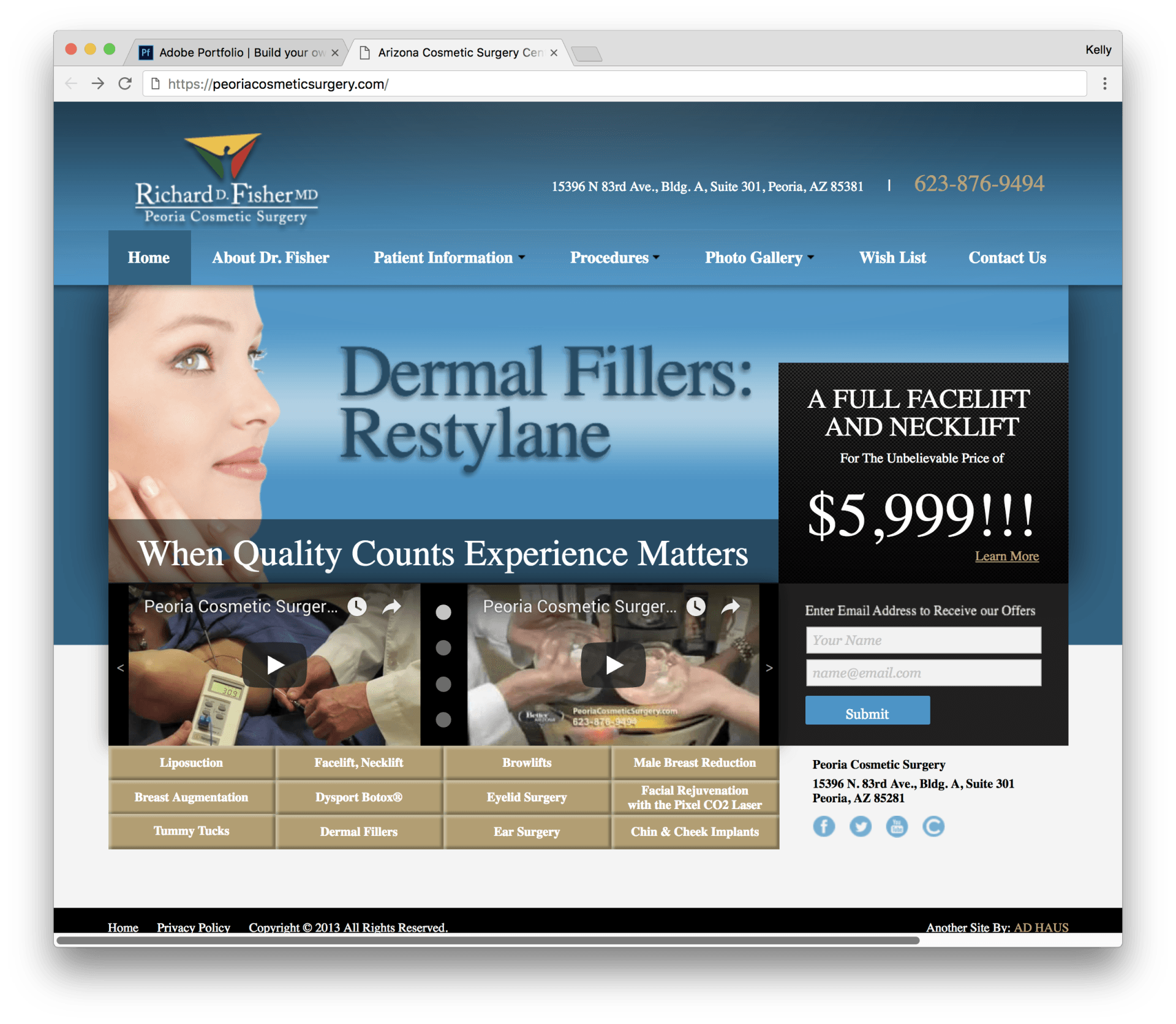 AD HAUS web design