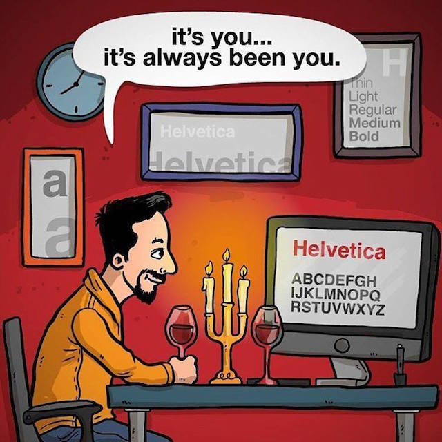 Helvetica is so undervalued