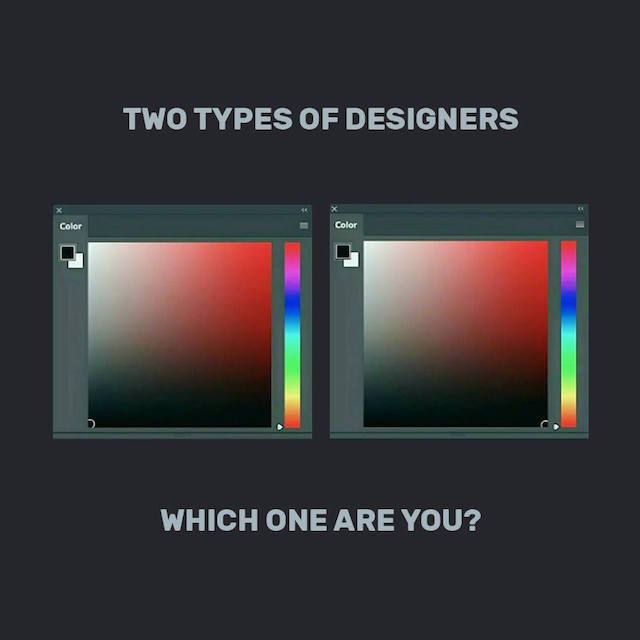 Two types of designers which one are you