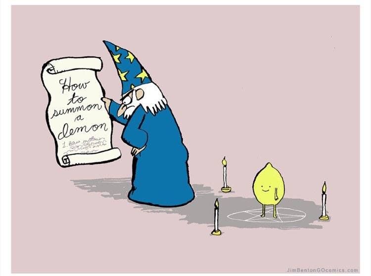 How to summon a lemon
