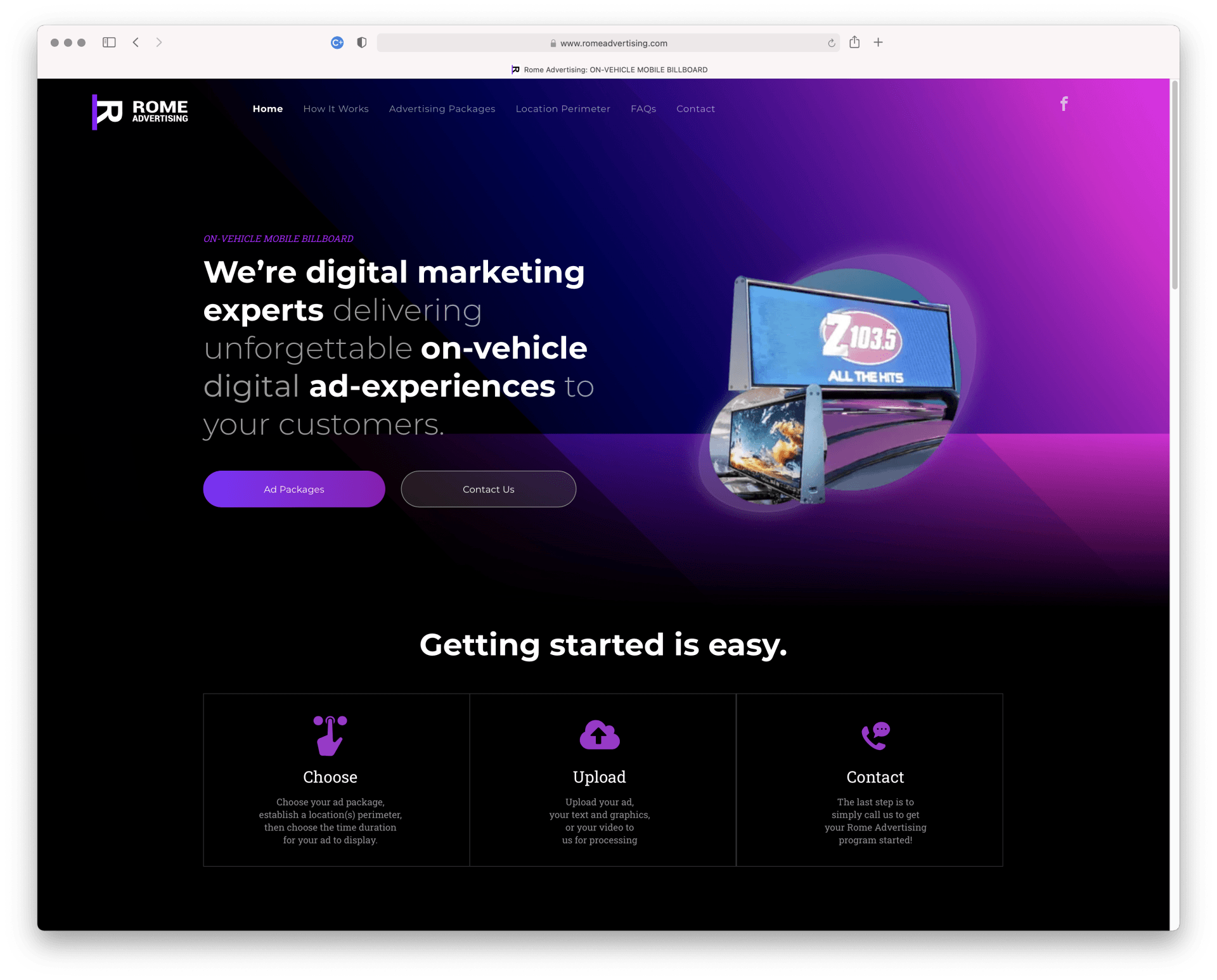 AD HAUS web design