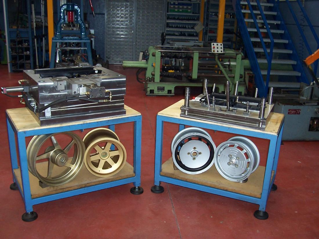 esempio di stampi metallici