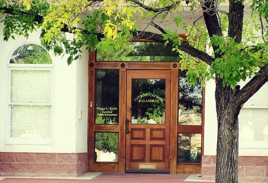 law office door — attorneys in Santa Fe, NM