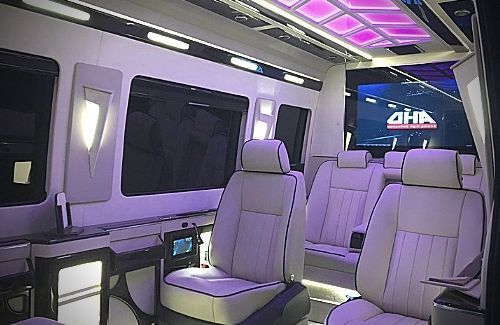 mercedes sprinter vip minibüs kiralama trabzon