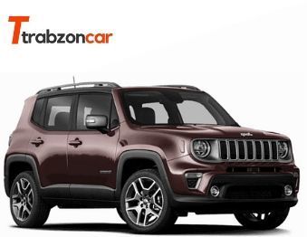 Trabzon'da kiralık otomatik vites SUV Jeep Renegade