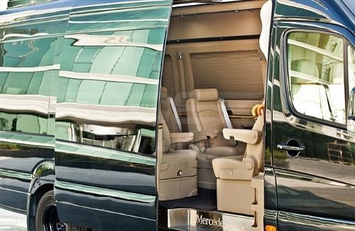 trabzon kiralık vip mercedes sprinter minibüs