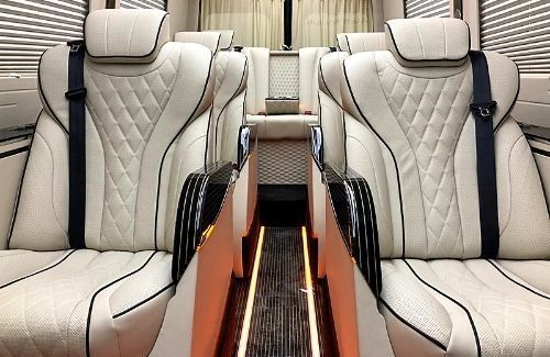 trabzon kiralık vip tasarımlı mercedes sprinter minibüs
