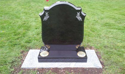 attractive gravestone